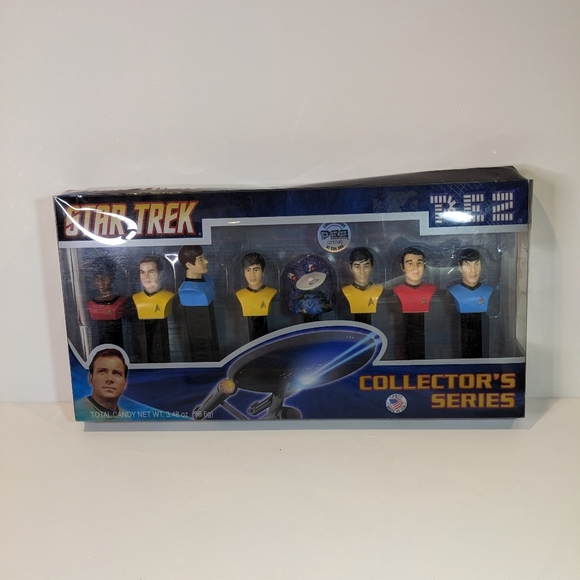 Star Trek Pez Collector's Series Captain Kirk Spock Iconic Characters in Space - Picture 1 of 8